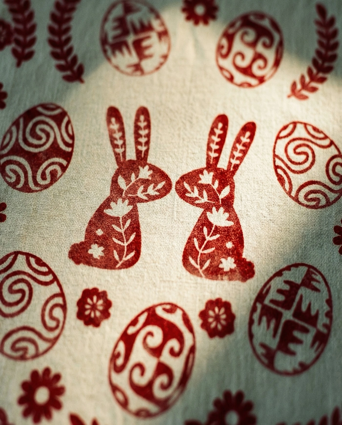 Vzir block-printed textile — image 5